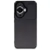 Huawei Nova 12s Kılıf Auto Focus Karbon Kapak - Siyah
