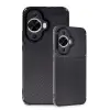Huawei Nova 12s Kılıf Auto Focus Karbon Kapak - Siyah