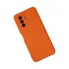 Huawei Nova Y70 Kılıf Nano İçi Kadife Silikon - Turuncu