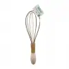 İbico İ22-022 ( 30cm ) ( Silikon ) Çırpıcı ( Ahşap Bambu & Plastik Saplı )*12x20