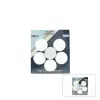İbico İ22-364 ( 5pcs ) Silikon Kapı Pencere Stoperi ( Yapışkanlı )*10x20