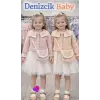 ieg™ 1-2-3 Yaş Bolero Ceketli Çantalı Elbise