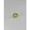 IEG - 14 K Gold Kaplama Zirkon Taşlı Yüzük
