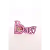 2 Adet Baby Yazılı Sevimli Mini Resim Çerçevesi Pembe