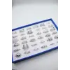 IEG - 36lı Xuping Yüzük Seti - Gümüş