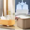 ieg™ 4lü Set 360 Derece Dönebilen Yapışkanlı Bilyalı Tekerlek - Eşya Kaydırıcı Mobilya Tekeri