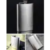 9 Oz Paslanmaz Çelik Cep Matarası 266 Ml içki Viski Konyak Alkol Matarası
