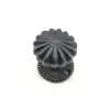 ieg™ Antika Tarz Dekoratif Pirinç Açarlı Kapı Babası - 50mm, Oksit