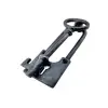 ieg™ Antika Tarz Dekoratif Pirinç Anahtar Kapı Tokmağı, Taktak - 170x60mm, Oksit