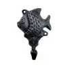 ieg™ Antika Tarz Dekoratif Pirinç Balık Figürlü Askı - 84x51mm, Oksit