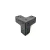 ieg™ Antika Tarz Dekoratif Pirinç Köşe Gönye - 68x68 mm, Oksit