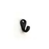 ieg™ Antika Tarz Dekoratif Pirinç Tekli Mini Askı - 27x11 mm, Oksit