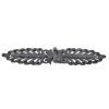 ieg™ Antika Tarz Dekoratif Pirinç Yaprak Desenli Menteşe - 55x265 mm, Oksit
