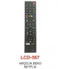 ieg™ Arçelik - Beko 3d Smart  Netflix Tv Kumandası - Lcd 567