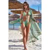 ieg™ Argento 2106-3018 Kadın Önü Açık Uzun Kaftan