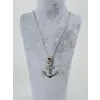 IEG - Çapa Figürü Çelik Erkek Kolye