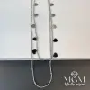 IEG - Çelik İkili Kalp Detaylı Kolye