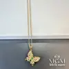 IEG - Çelik Kolye Kelebek Detaylı