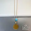 IEG - Çelik Plaka Kolye Nazar Boncuklu