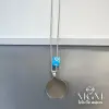 IEG - Çelik Plaka Kolye Nazar Boncuklu