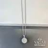 IEG - Çelik Zirk0n Taşlı Kolye
