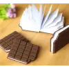 Çikolata Kokulu Harika Kare Çikolata Not Defteri Chocolate Notebook