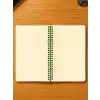Cinco de Mayo Temalı Spiral Kareli Defter – 80 Yaprak, 18x24 cm