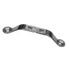 ieg™ Dekoratif Zamak Kulp Dıştan - 64mm, Nikel, 100 Adet