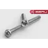 ieg™ Ebru Yuvarlak Yıldız Başlı YSB Civata M6x60 - 100 Adet