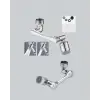 ieg™ Esnek 1080° Musluk Başlığı 3 Eklemli Hareketli Su Modlu Lavabo Aparatı