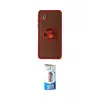 ieg™ Galaxy A01 Core Kılıf Yörünge Çizgi - Siyah 5D Eko Cam Ekran Koruyucu