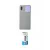 ieg™ Galaxy A02 Kılıf Vadi Çizgi - Siyah 5D Eko Cam Ekran Koruyucu