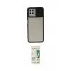 ieg™ Galaxy A22 Kılıf Vadi Çizgi - Siyah 20D Premium Cam Ekran Koruyucu