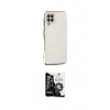 ieg™ Galaxy A22 Kılıf Yankı Serisi - Şeffaf Temperli Cam Ekran Koruyucu