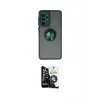 ieg™ Galaxy A33 5G Kılıf Yörünge Çizgi - Şeffaf Temperli Cam Ekran Koruyucu