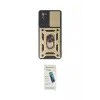 ieg™ Galaxy S20 FE Kılıf Ahenk Klasik - Şeffaf Pasifik Cam Ekran Koruyucu