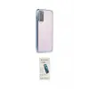 ieg™ Galaxy S20 FE Kılıf Vadi Minimal - Şeffaf Pasifik Cam Ekran Koruyucu