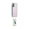 ieg™ Galaxy S20 FE Kılıf Vadi Minimal - Şeffaf Pasifik Cam Ekran Koruyucu
