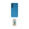 ieg™ Galaxy S22 Plus Kılıf Ahenk Serisi - Şeffaf Polymer Nano Ekran Koruyucu