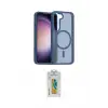 ieg™ Galaxy S23 Kılıf Siluet Minimal Prime - Şeffaf Polymer Nano Ekran Koruyucu