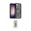 ieg™ Galaxy S23 Kılıf Siluet Minimal Prime - Şeffaf Polymer Nano Ekran Koruyucu
