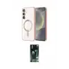 ieg™ Galaxy S23 Plus Kılıf Nova Işık Özel Seri - Şeffaf 360 Full Body Arka Koruyucu