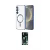 ieg™ Galaxy S23 Plus Kılıf Nova Işık Özel Seri - Şeffaf 360 Full Body Arka Koruyucu