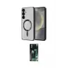 ieg™ Galaxy S23 Plus Kılıf Nova Işık Özel Seri - Şeffaf 360 Full Body Arka Koruyucu