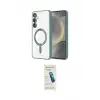 ieg™ Galaxy S23 Plus Kılıf Nova Işık Özel Seri - Şeffaf Pasifik Cam Ekran Koruyucu