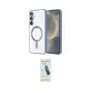 ieg™ Galaxy S23 Plus Kılıf Nova Işık Özel Seri - Şeffaf Pasifik Cam Ekran Koruyucu