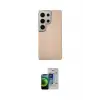ieg™ Galaxy S23 Ultra Kılıf Eksen Prime - Siyah Durable Full Glue Curved Cam