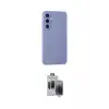 ieg™ Galaxy S24 Kılıf Ahenk Serisi - Siyah Vanessa Magic Hayalet Cam