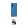 ieg™ Galaxy S24 Kılıf Ahenk Serisi - Siyah Vanessa Magic Hayalet Cam