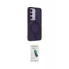 ieg™ Galaxy S24 Kılıf Akış Form - Şeffaf Pasifik Cam Ekran Koruyucu